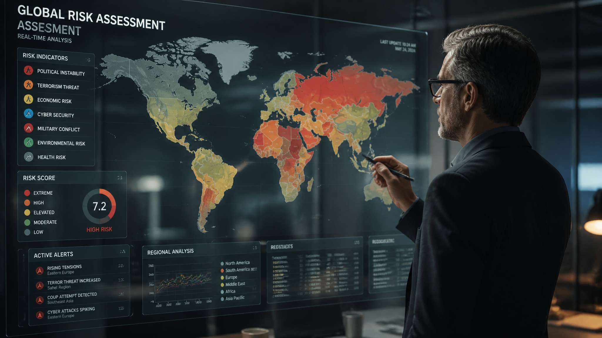 Análisis de Riesgo Geopolítico con IA: Metodología y Plantilla Práctica