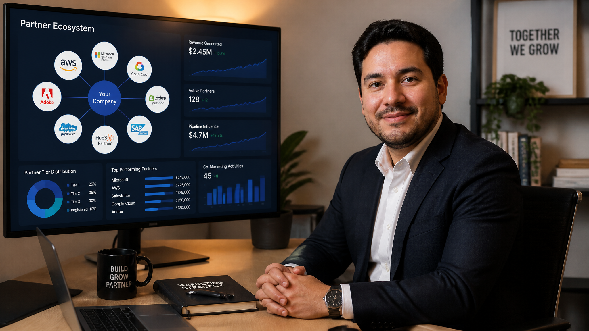 Channel Marketing Gerente: Estrategia y Gestión de Canales de Socios en 2025