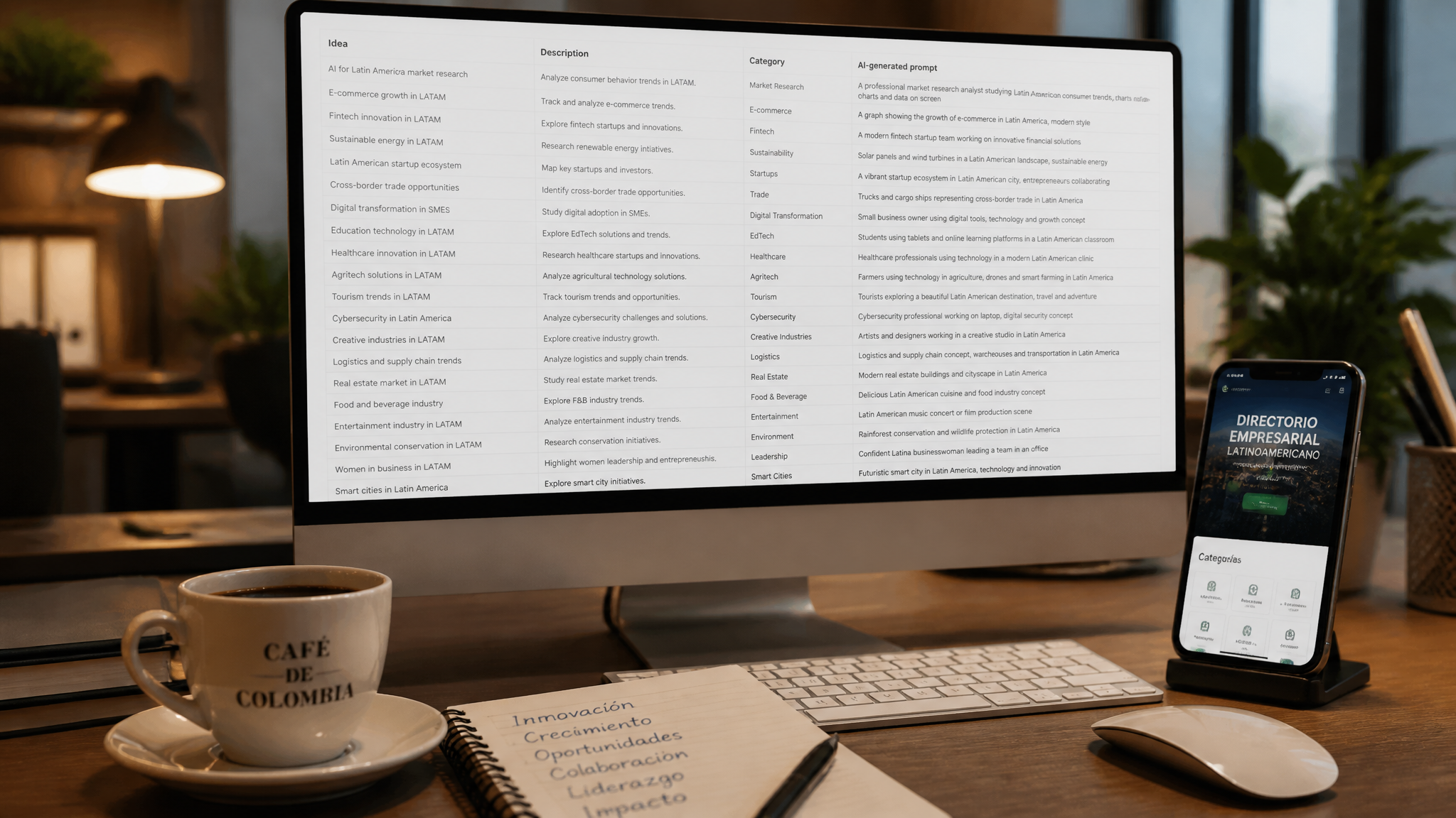 Directory CMS Generador: Crea bases de datos estructuradas desde una simple idea con IA