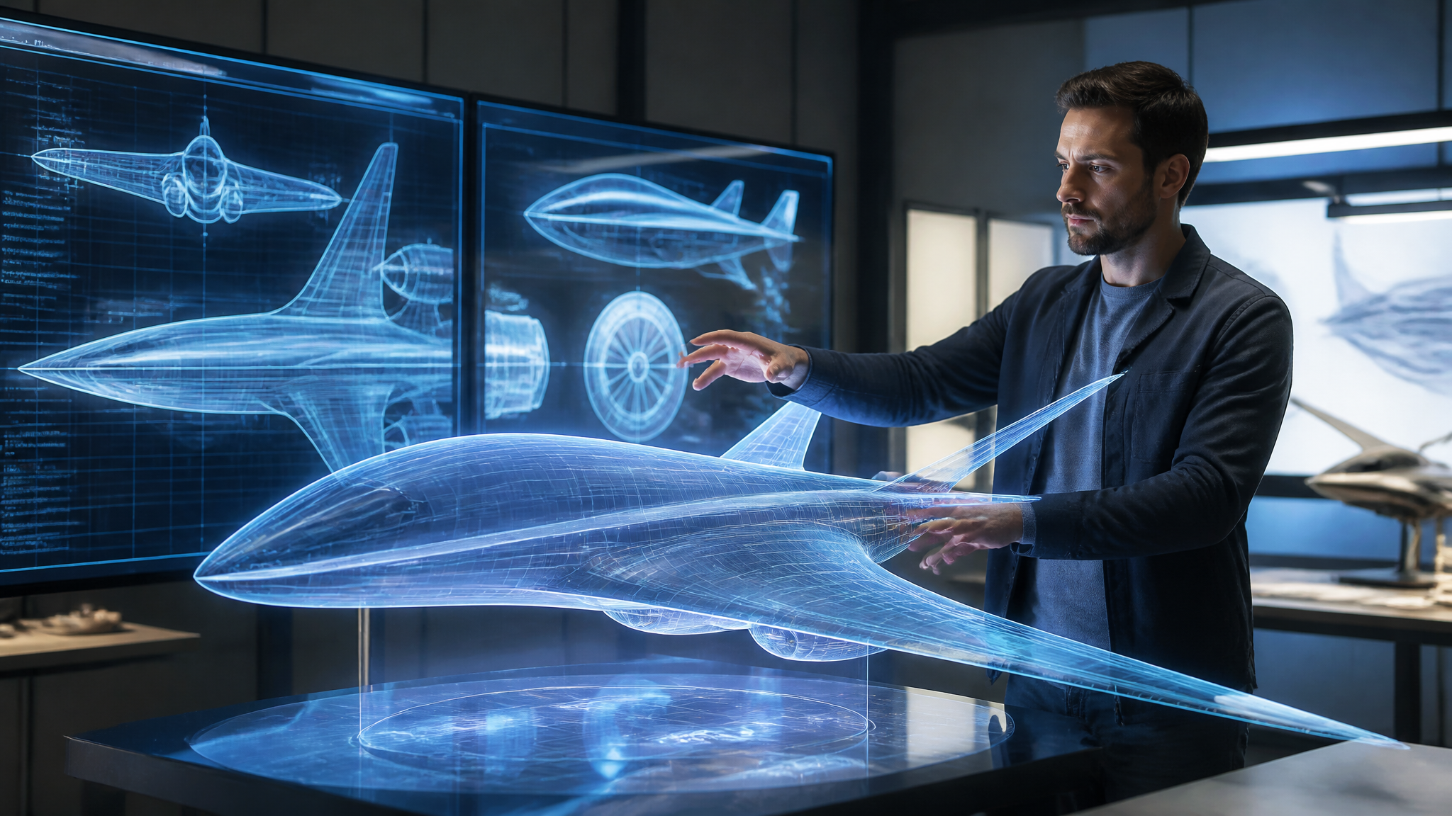 Diseño Aeroespacial con IA: Crea una Aeronave Eficiente desde Cero