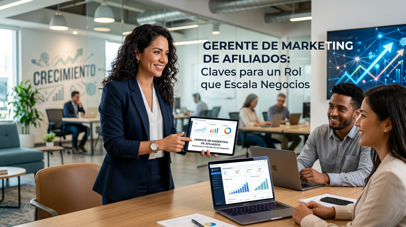 Gerente de Marketing de Afiliados: Claves para un Rol que Escala Negocios