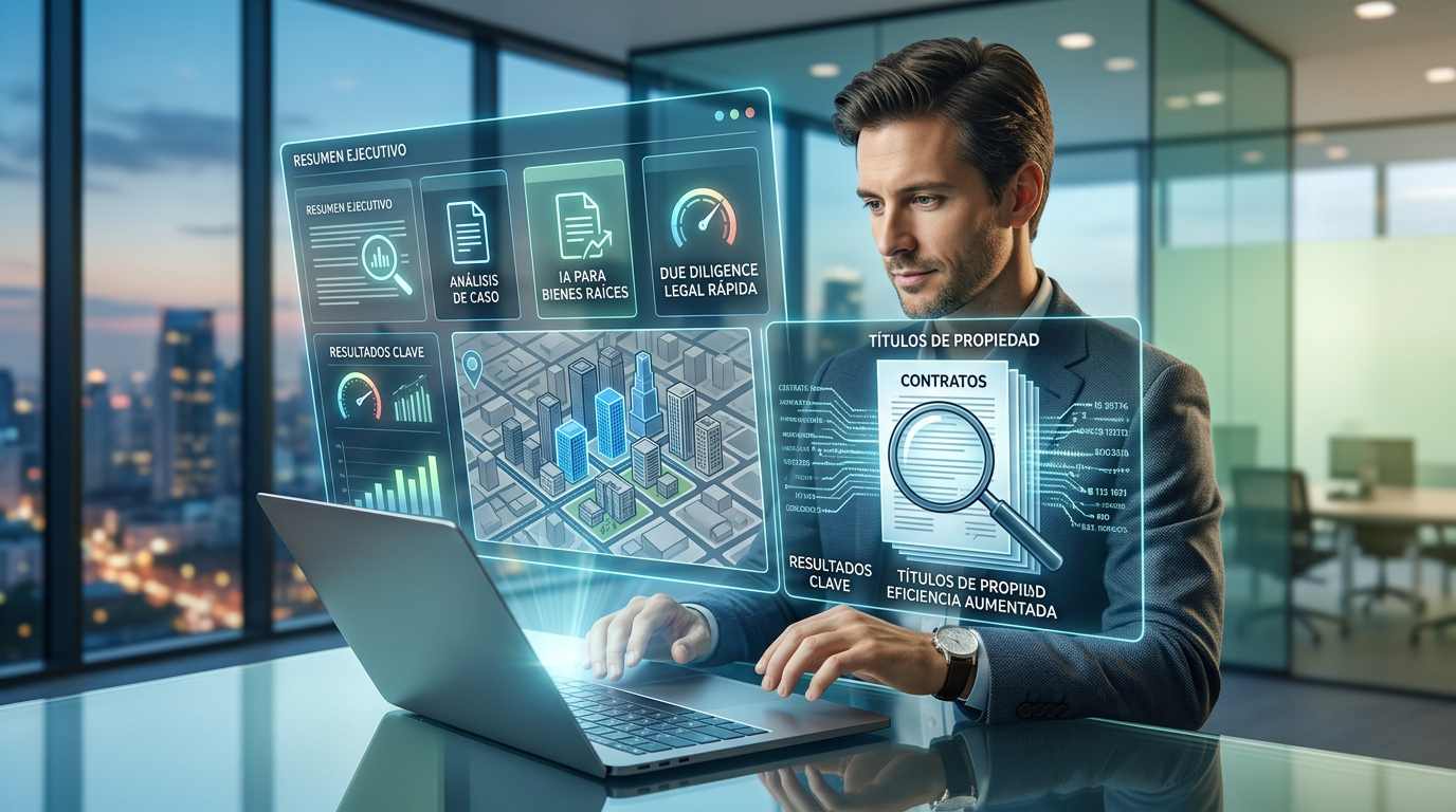 Resumen ejecutivo de caso: IA para análisis legal rápido en bienes raíces