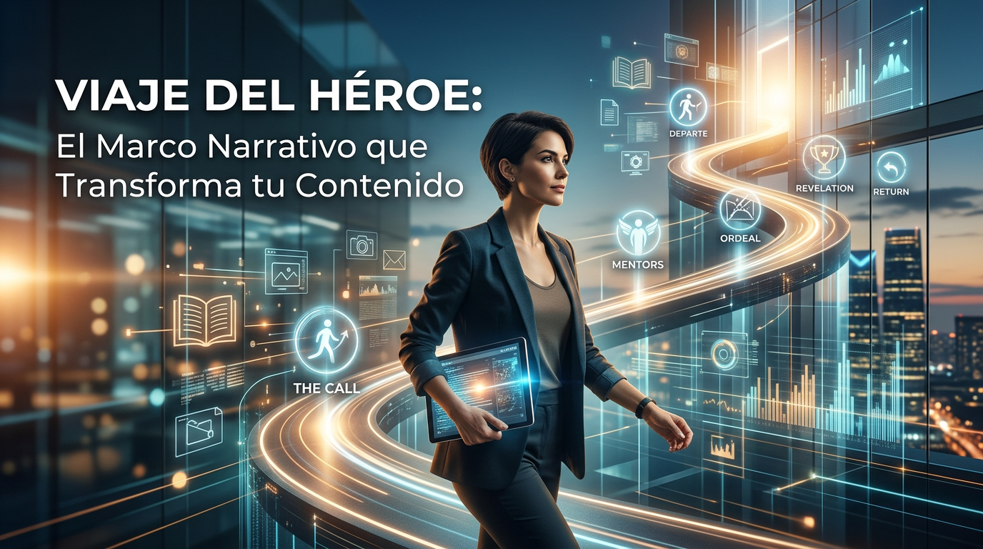 Viaje del Héroe: El Marco Narrativo que Transforma tu Contenido
